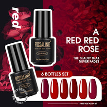 Load image into Gallery viewer, ROSALIND Kit de esmalte de uñas de Gel todo para manicura 6 unids/set uñas arte diseño laca de Gel Soak Off Semi permanente UV Gel polaco Set