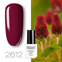 Load image into Gallery viewer, ROSALIND conjunto de esmaltes de uñas de Gel para uñas manicura Semi permanente híbrido Base superior capa brillo resplandeciente esmalte de uñas