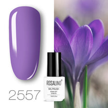 Load image into Gallery viewer, ROSALIND conjunto de esmaltes de uñas de Gel para uñas manicura Semi permanente híbrido Base superior capa brillo resplandeciente esmalte de uñas