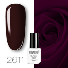 Load image into Gallery viewer, ROSALIND conjunto de esmaltes de uñas de Gel para uñas manicura Semi permanente híbrido Base superior capa brillo resplandeciente esmalte de uñas