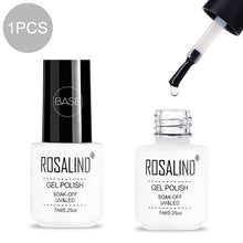 Load image into Gallery viewer, ROSALIND conjunto de esmaltes de uñas de Gel para uñas manicura Semi permanente híbrido Base superior capa brillo resplandeciente esmalte de uñas