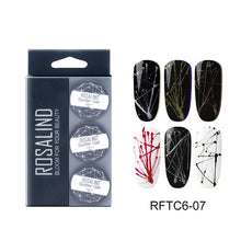 Load image into Gallery viewer, ROSALIND Gel polaco ojo de gato juego de barniz híbrido acrílico Kit de Arte de uñas 6 unids/set Vernis Semi permanente pintura UV esmalte de uñas de Gel
